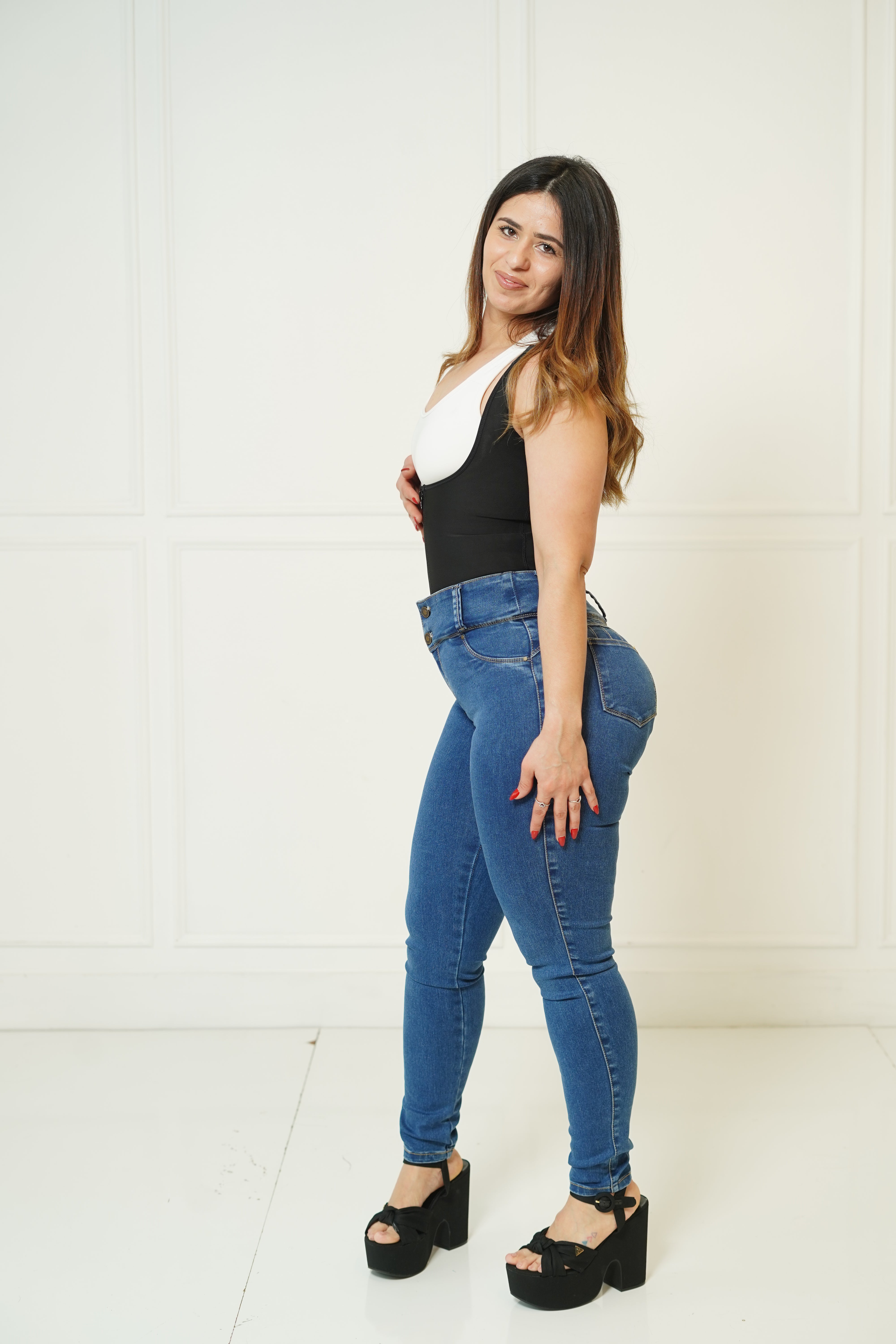 Shapewow Snatched and Stacked Skinny Jeans