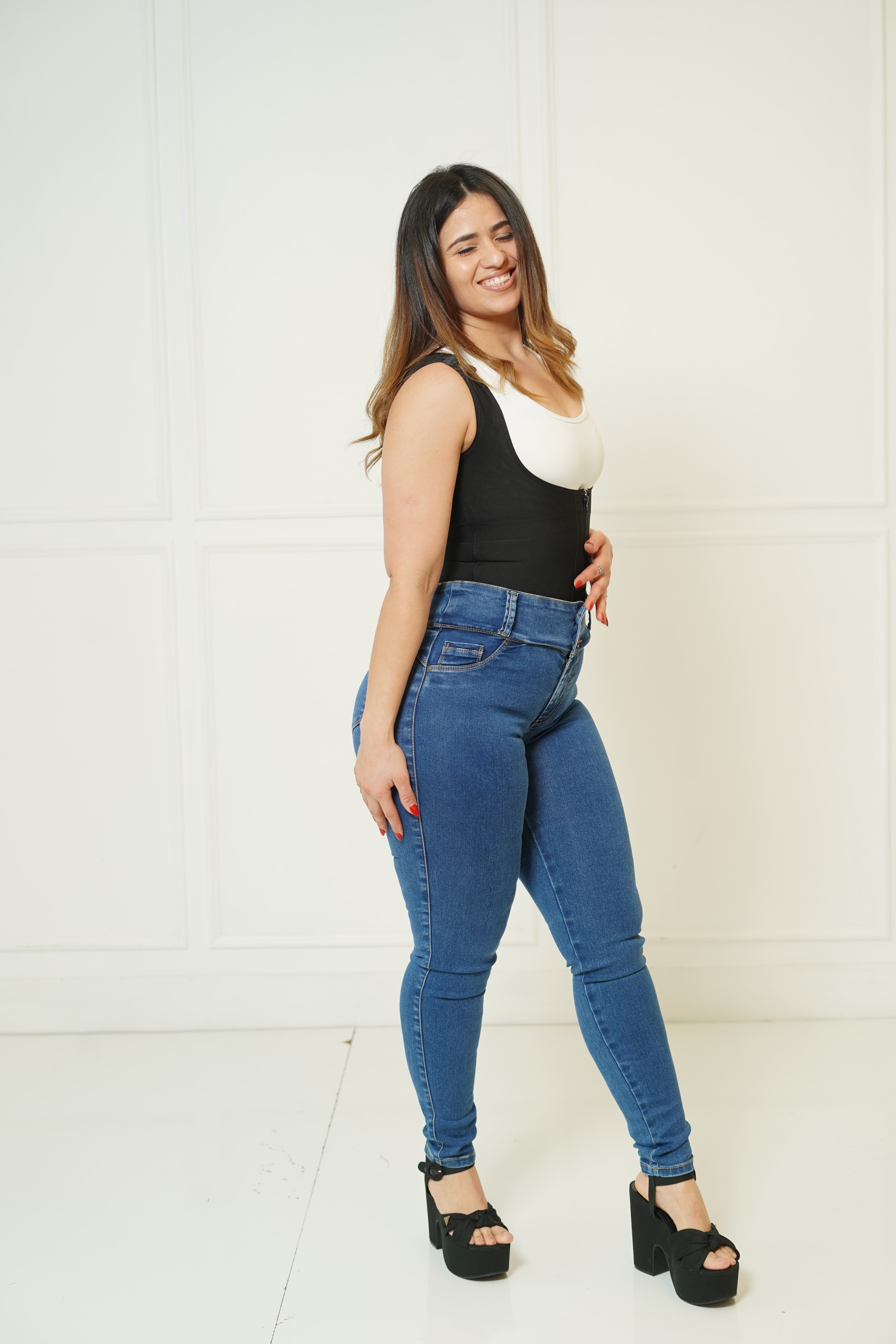 Shapewow Snatched and Stacked Skinny Jeans