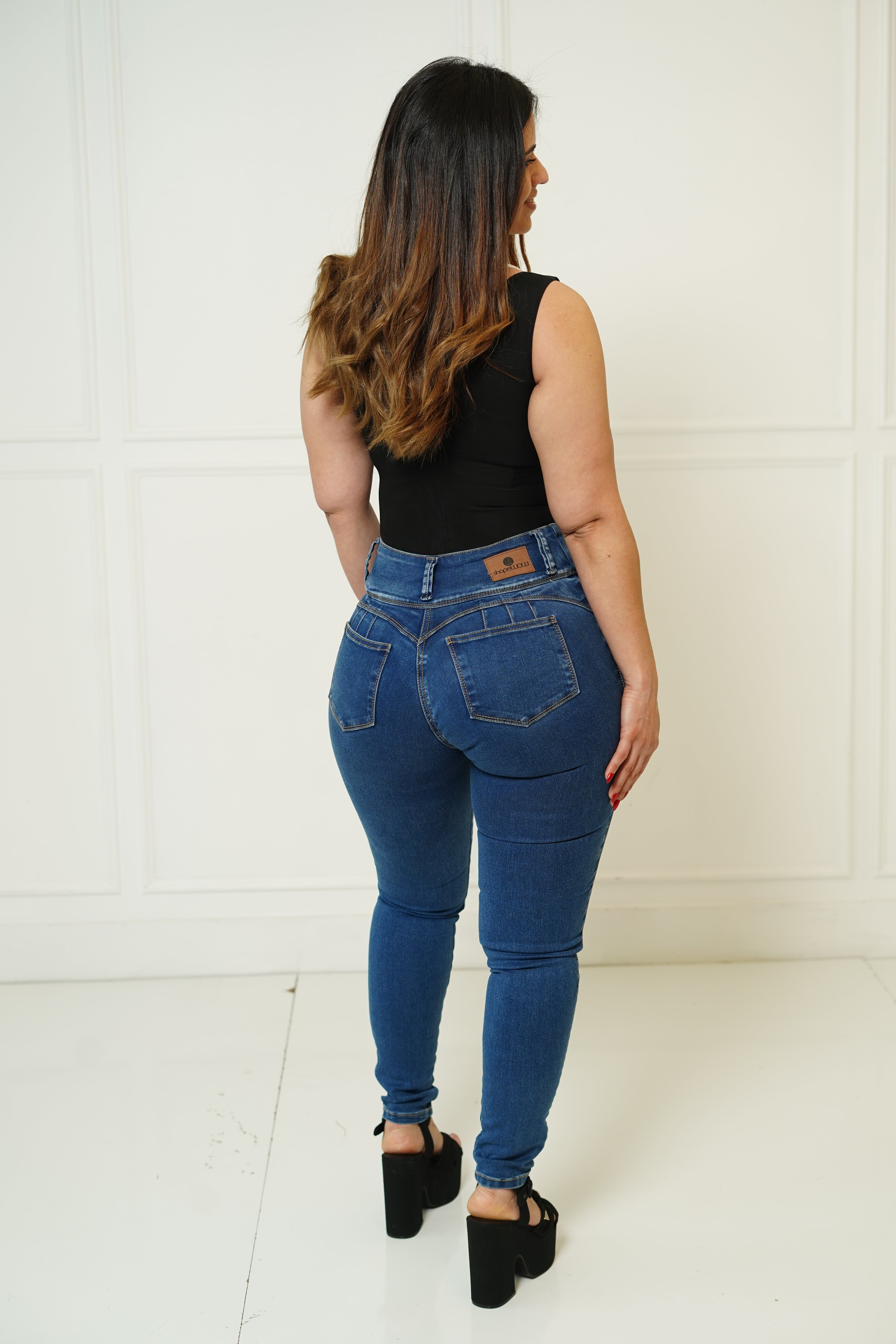 Shapewow Snatched and Stacked Skinny Jeans